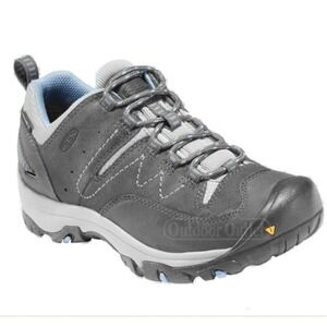 Keen Susanville Low Hiking Boots Waterproof Gray Leather Womens 8 UK 5.5 EU 38.5